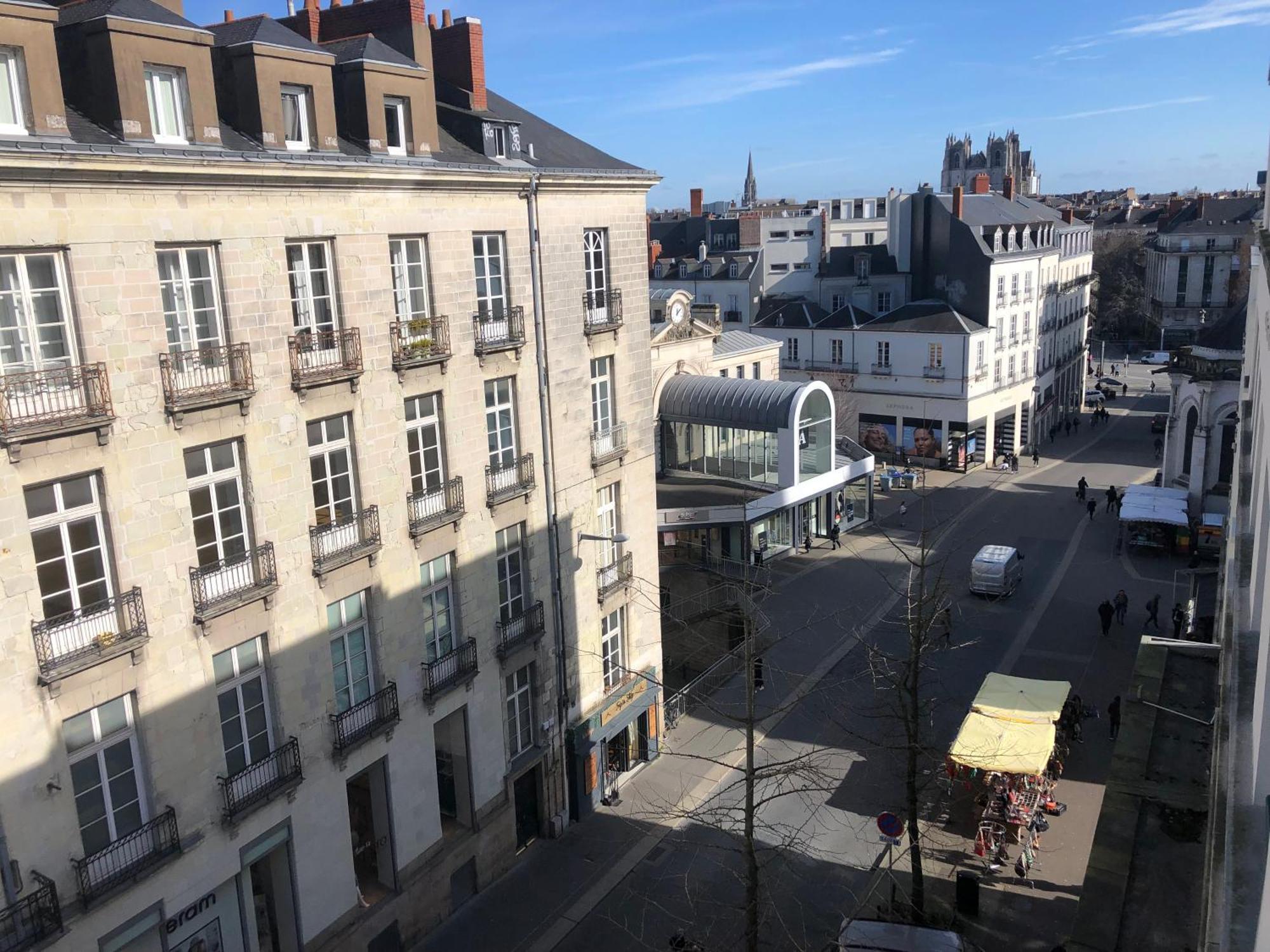 Appt 3 Chambres Hyper Centre Tres Calme Tres Clair Quartier Place Royale, Parking Gratuit Нант Экстерьер фото
